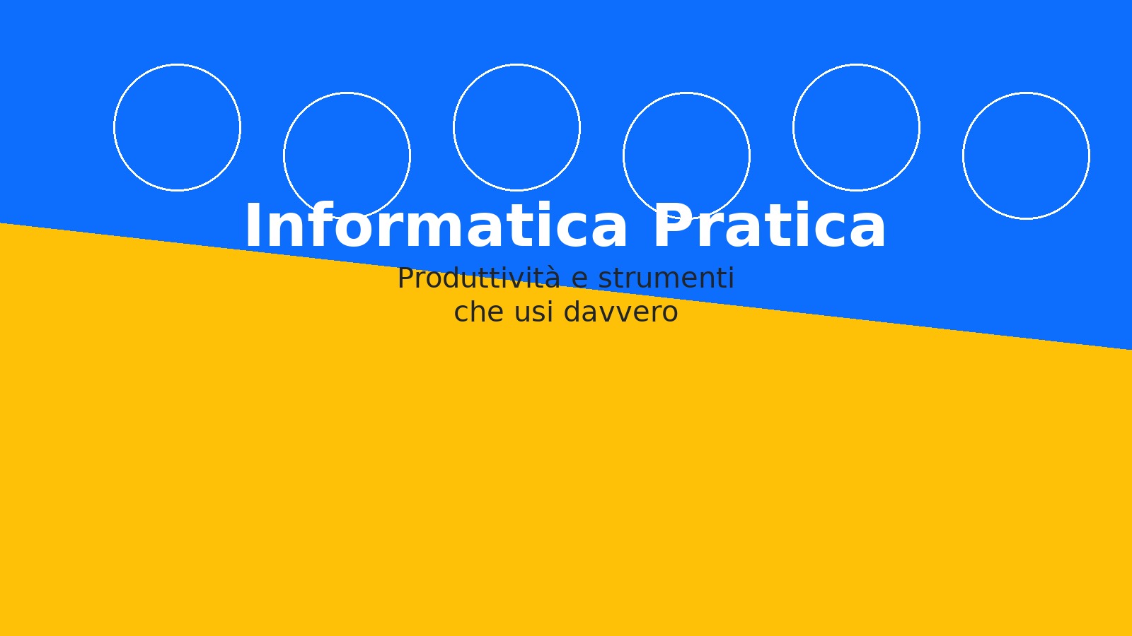 Corso di informatica pratica individuale Mentetecnica
